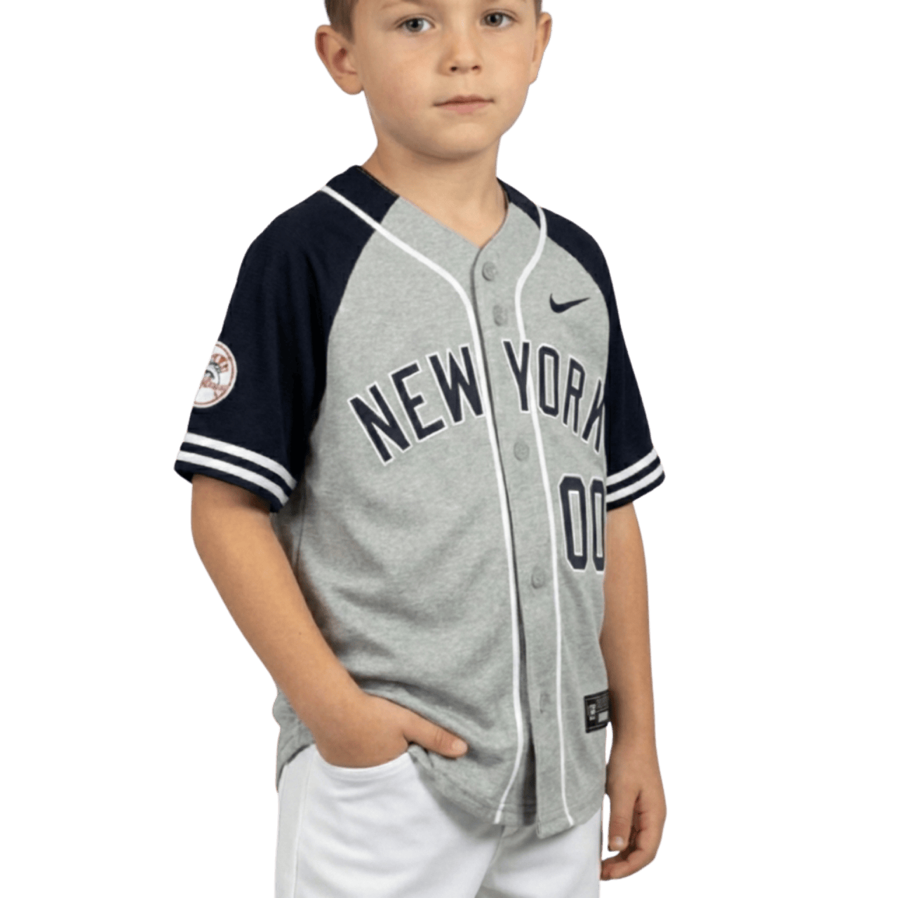 MOLDE DE COSTURA DIGITAL JERSEY BASEBALL PROFESIONAL BEISBOL RAGLAN NIÑO