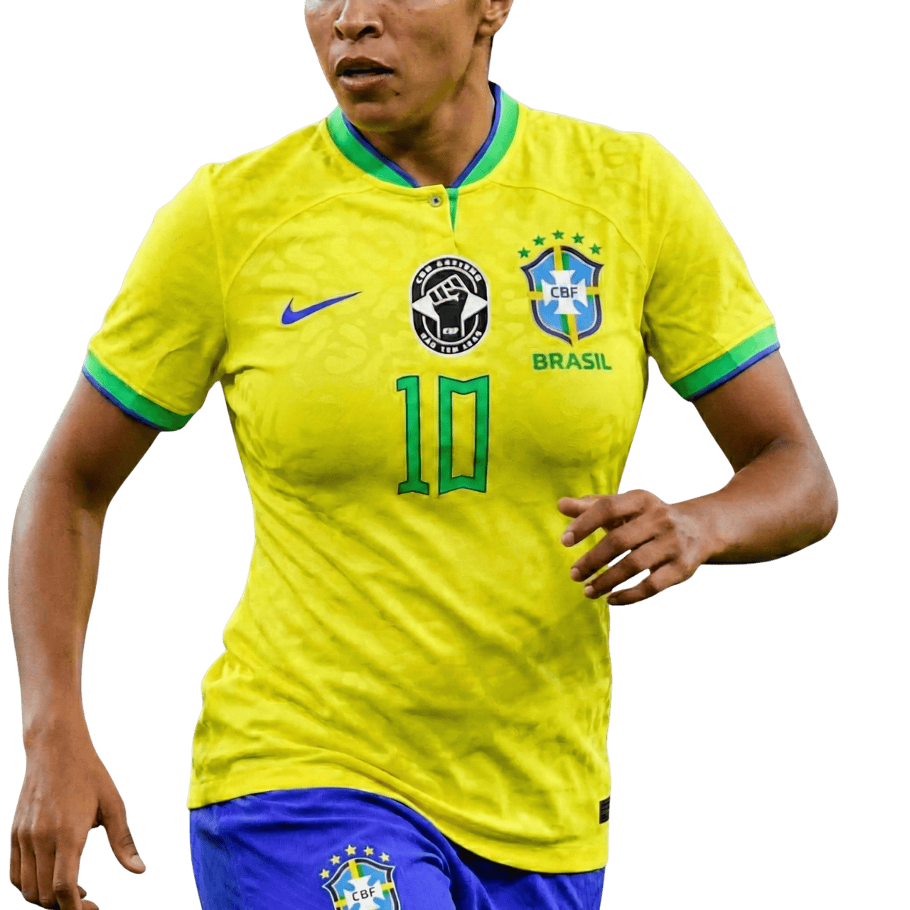 MOLDE DE COSTURA DIGITAL BRASIL NIKE DAMA + DISEÑO NEYMAR JR. GRATIS