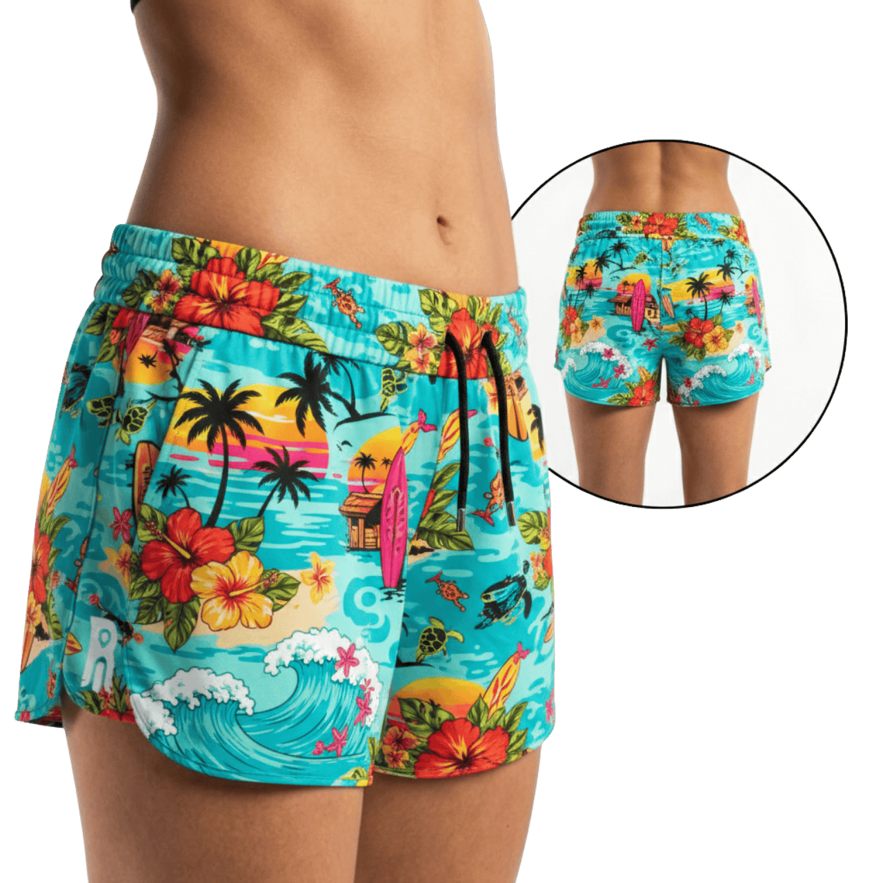 MOLDE DE COSTURA DIGITAL SHORT PLAYERO DAMA NIÑA