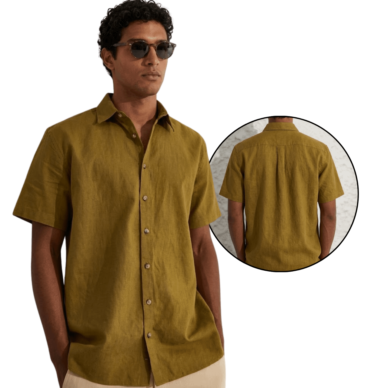 MOLDE DE COSTURA DIGITAL CAMISA BOTONES COMPLETOS BOWLING CABALLERO HAWAIANA A0 A4