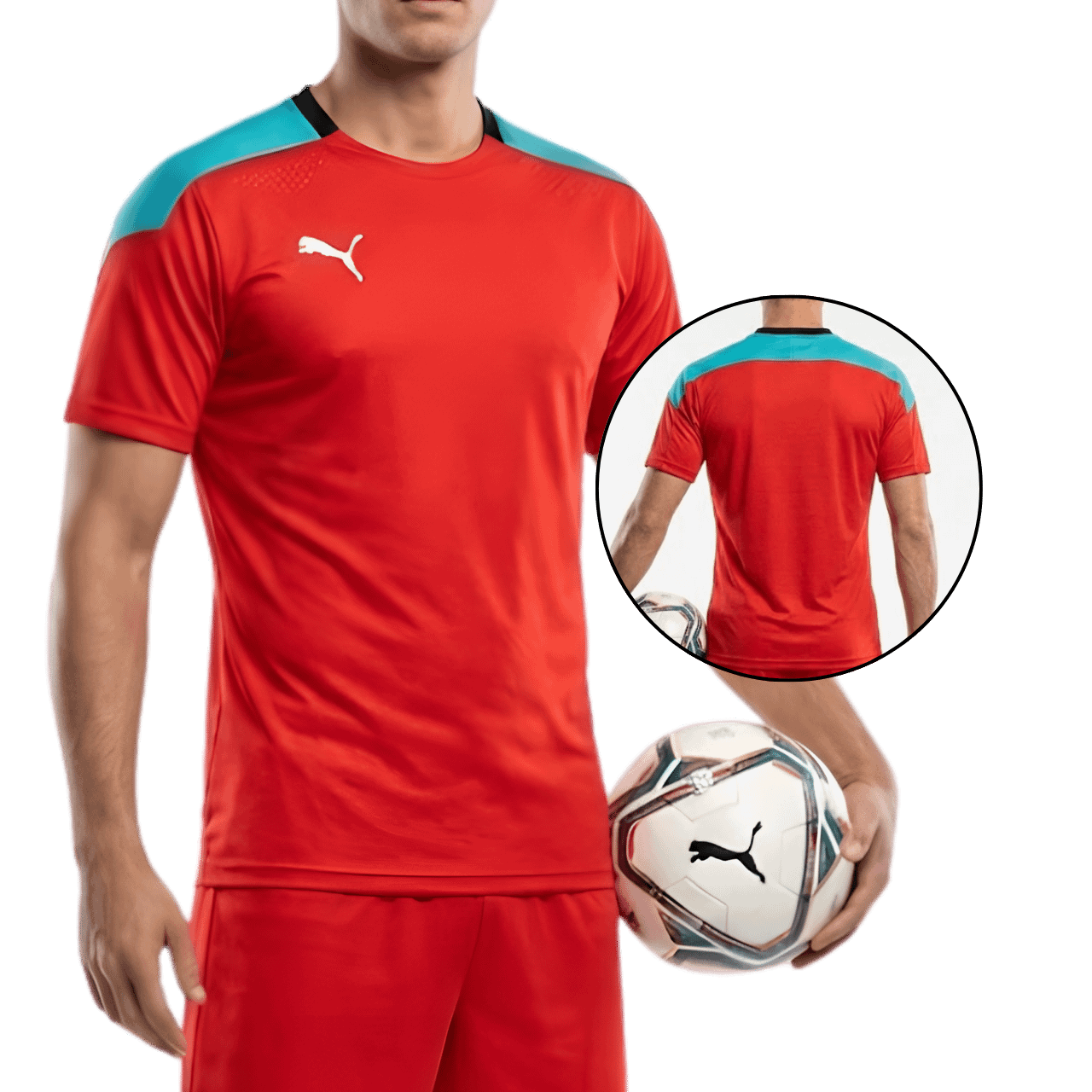 MOLDE DE COSTURA DIGITAL CAMISETA FÚTBOL PUMA CABALLERO