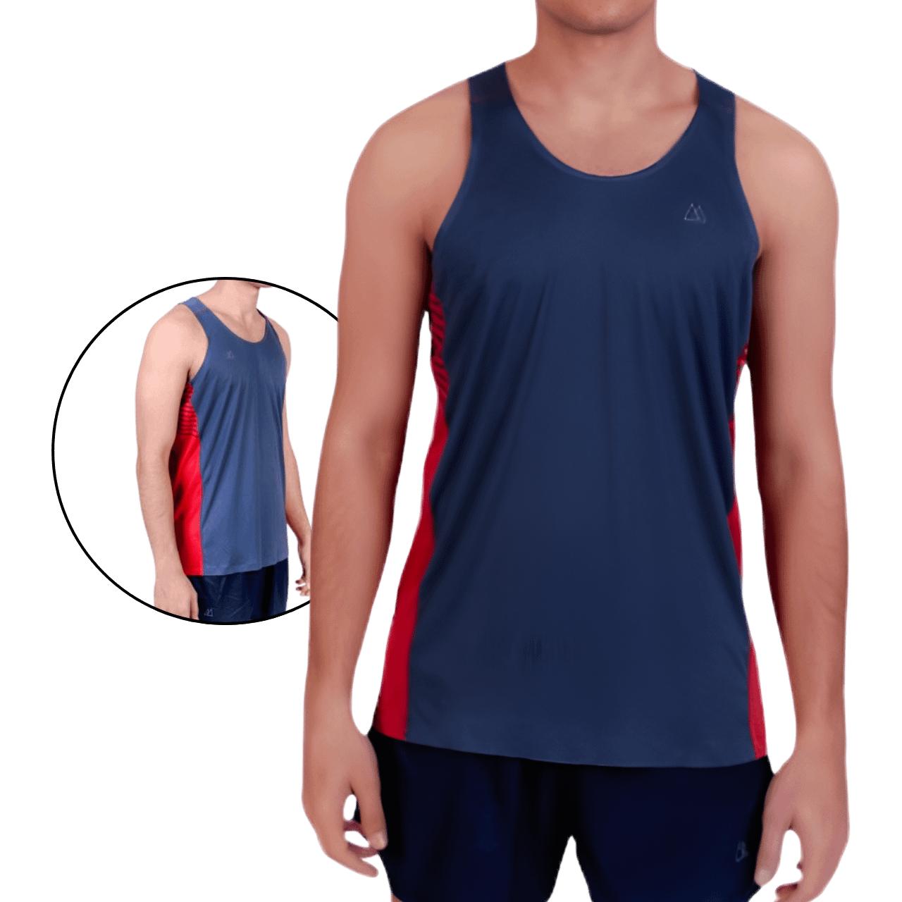 MOLDE DE COSTURA DIGITAL CAMISETA CABALLERO NADADOR RECORTE LATERAL