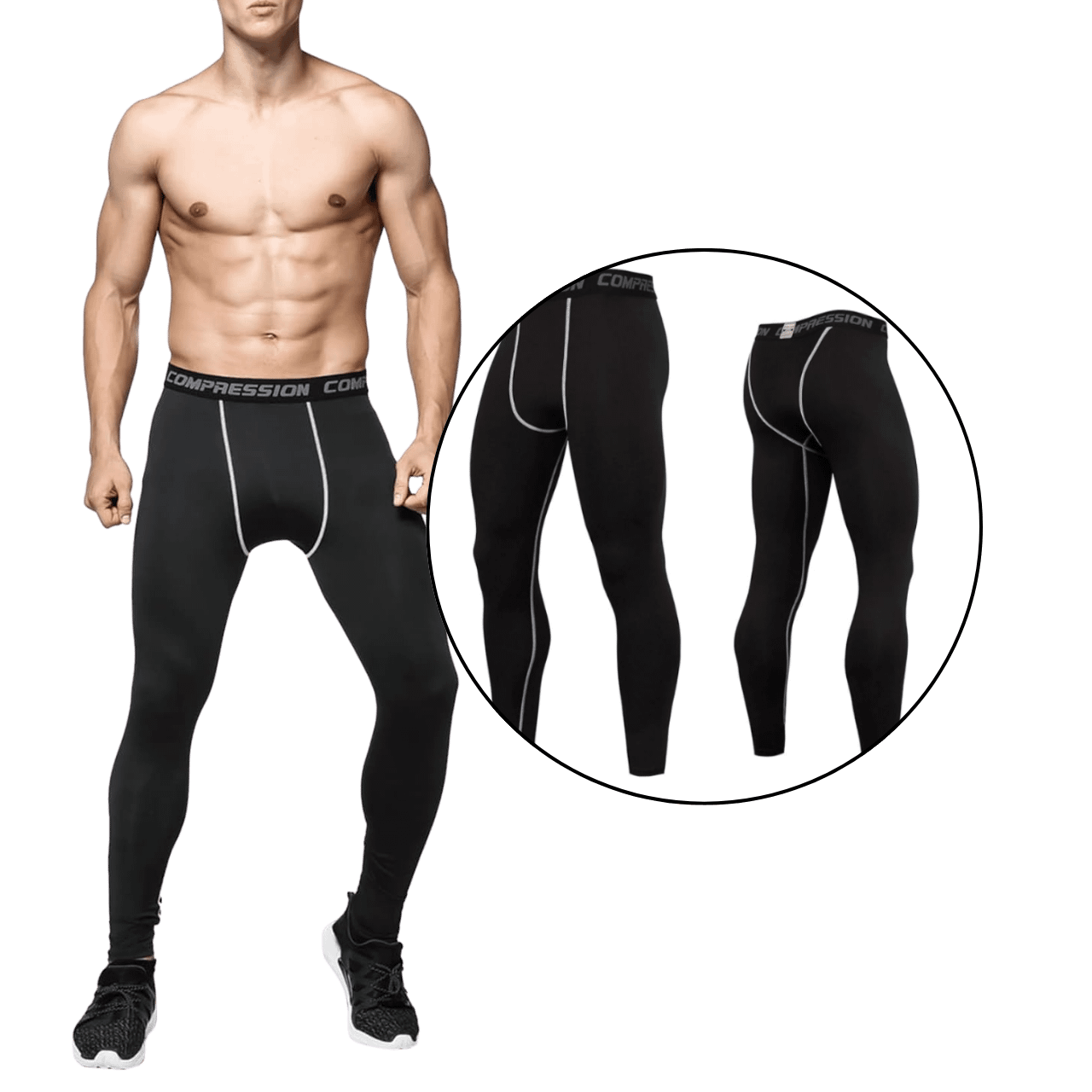 MOLDE DE COSTURA DIGITAL LYCRA COMPRESION MUSCULOSA GIMNASIO CABALLERO