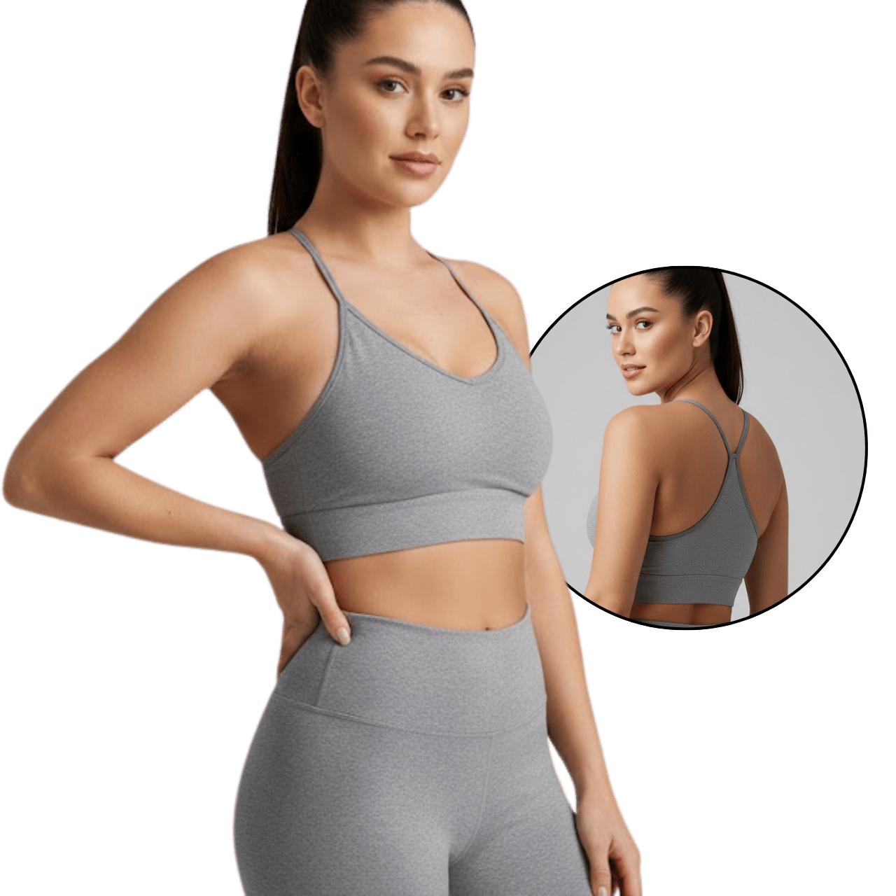 MOLDE DE COSTURA DIGITAL BRASSIER CON TIRAS DIAMOND RUNNING GIMNASIO DEPORTIVO DAMA