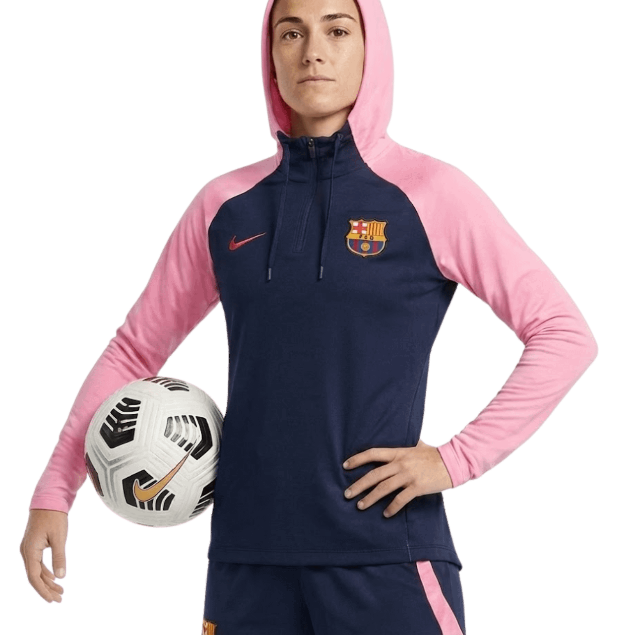 MOLDE DE COSTURA DIGITAL BUZO NIKE BARCELONA FC DAMA + DISEÑO GRATIS