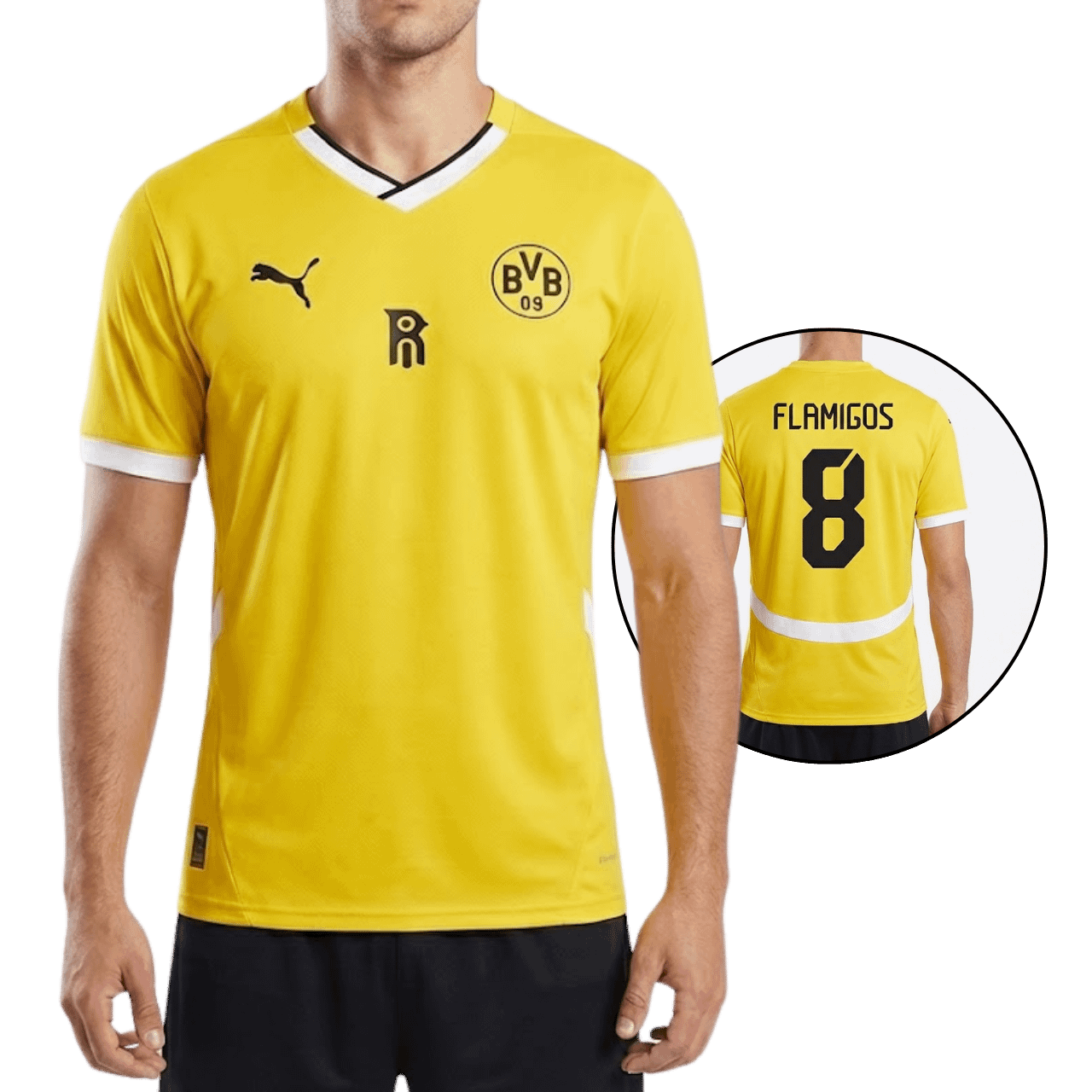 MOLDE PUMA FÚTBOL CUELLO V CABALLERO