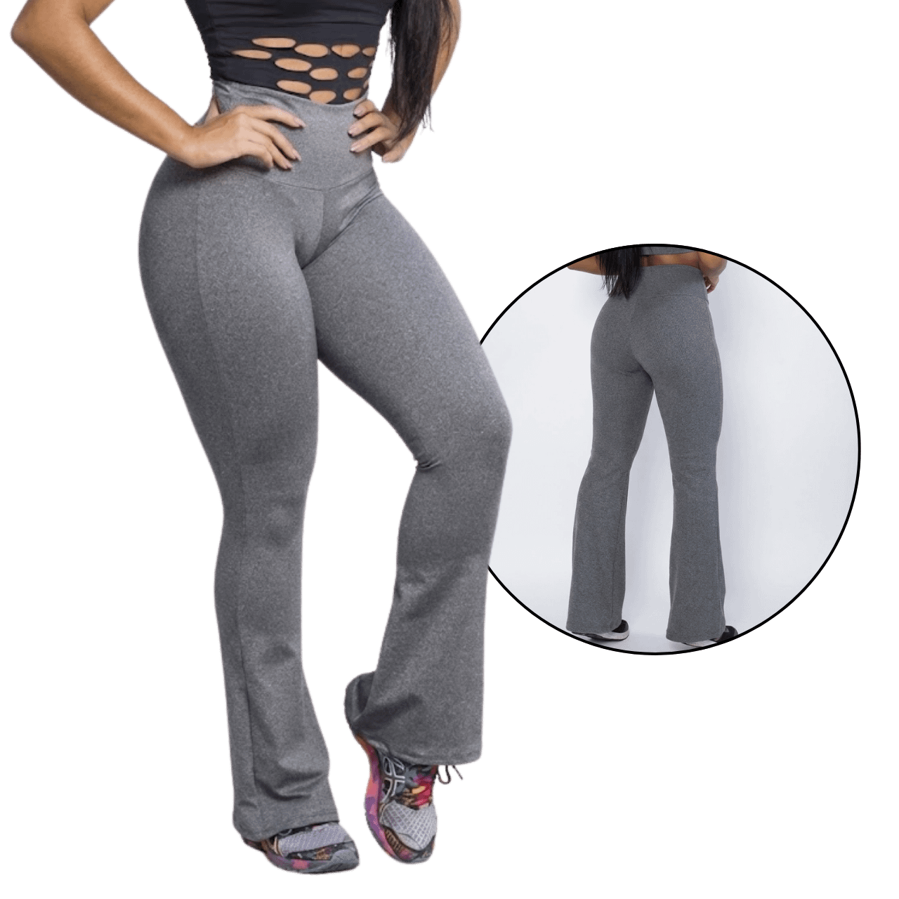 MOLDE DE COSTURA DIGITAL LEGGINS BOTA ANCHA DAMA