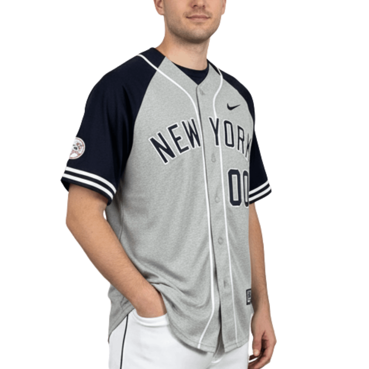 MOLDE JERSEY BASEBALL PROFESIONAL BEISBOL RAGLAN CABALLERO