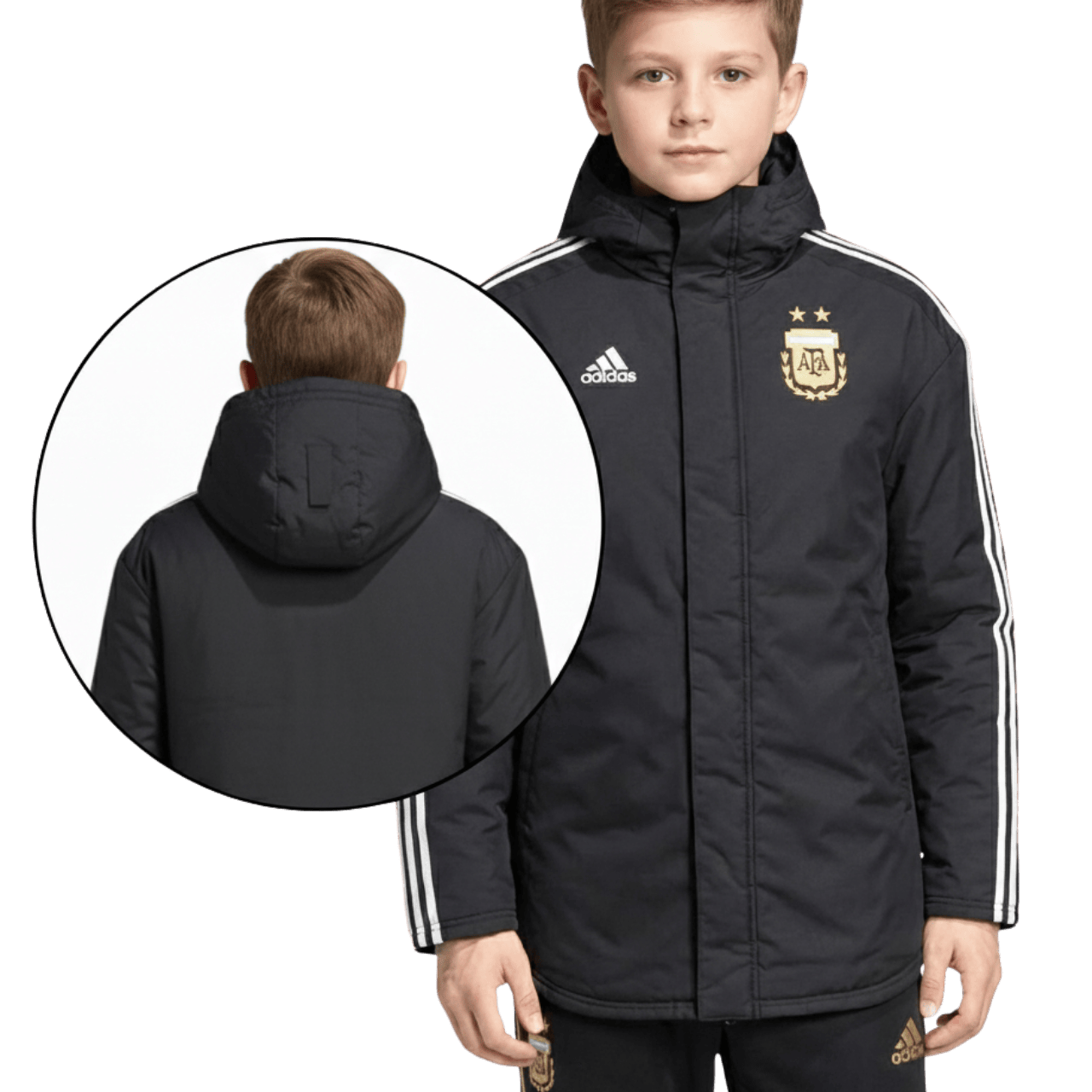 MOLDE CAMPERA ADIDAS NIÑO