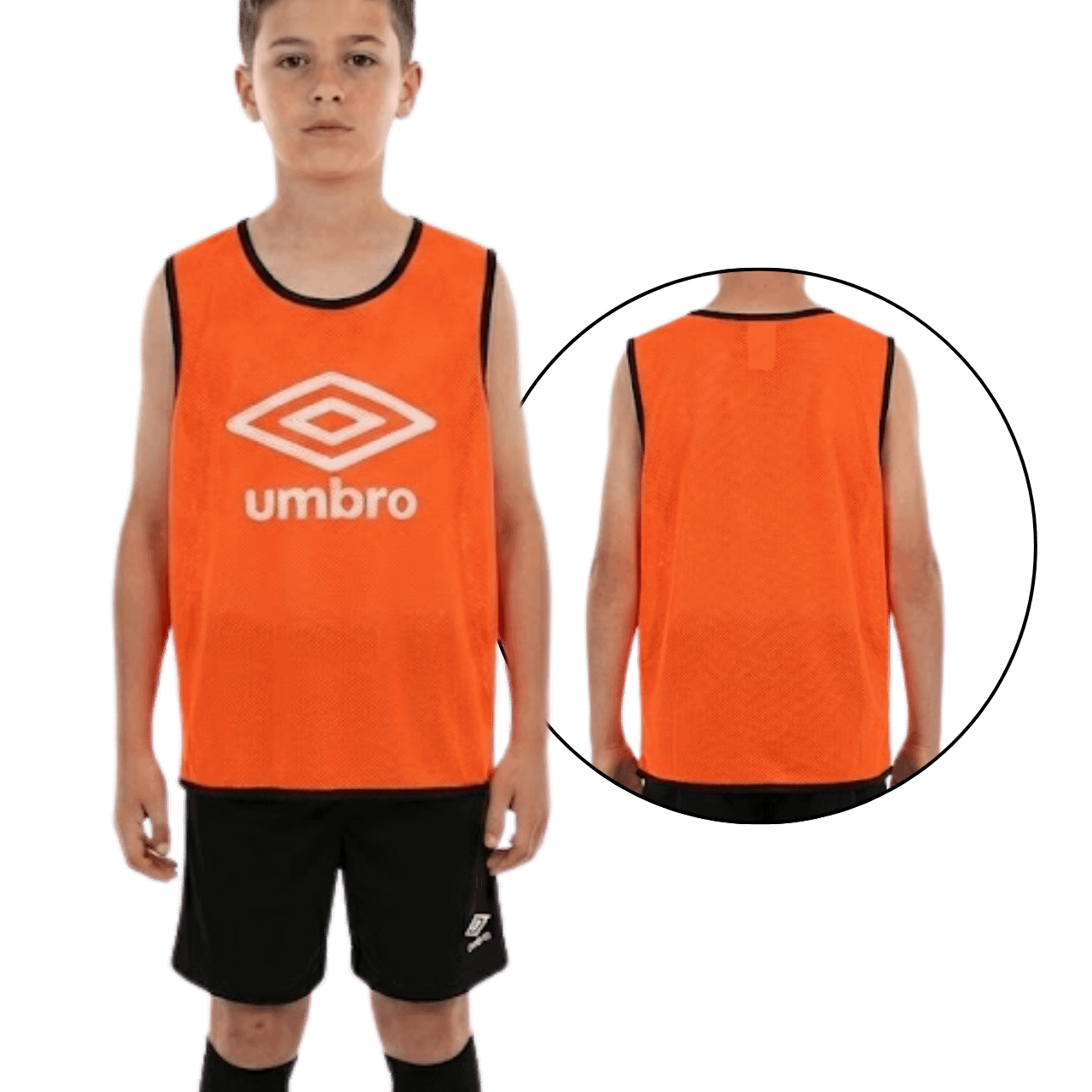 MOLDE DE COSTURA DIGITAL PETO O CHALECO CERRADO FUTBOLO DE ENTRENAMIENTO NIÑO