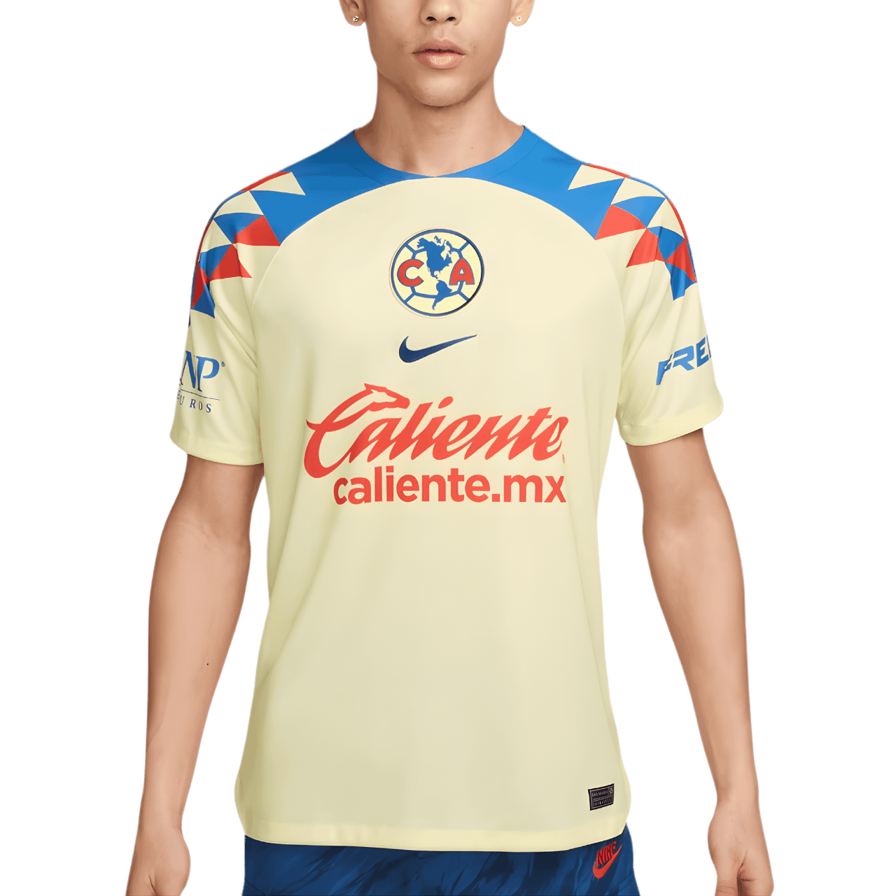MOLDE DE COSTURA DIGITAL CAMISETA JERSEY FUTBOL RAGLAN AMERICA