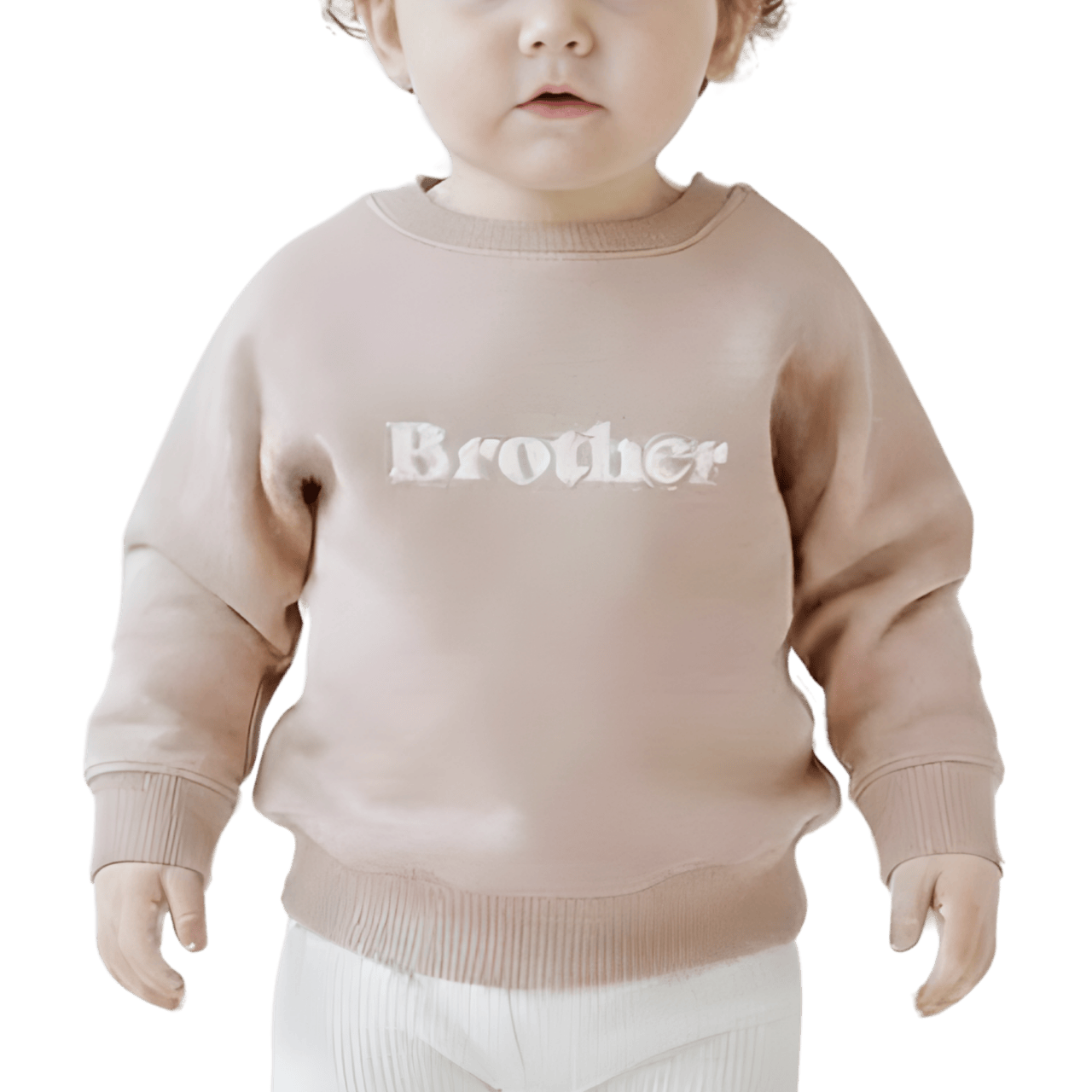 MOLDE SUETER SWEATSHIRT ESTANDAR BEBES SIN CAPUCHA NI BOLSILLOS