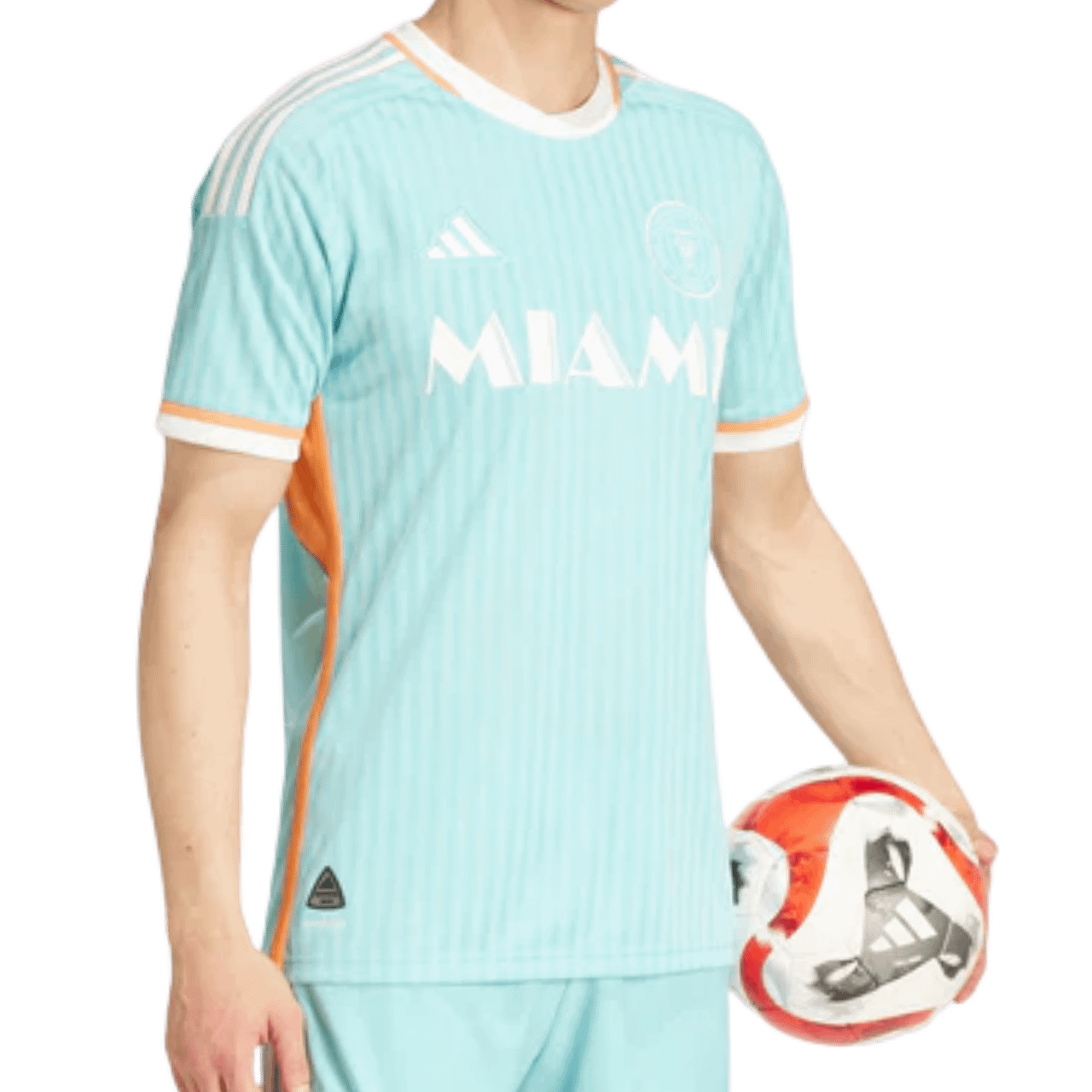 MOLDE DE COSTURA DIGITAL CAMISETA JERSEY FUTBOL MANGA CORTA INTER MIAMI CON CORTES