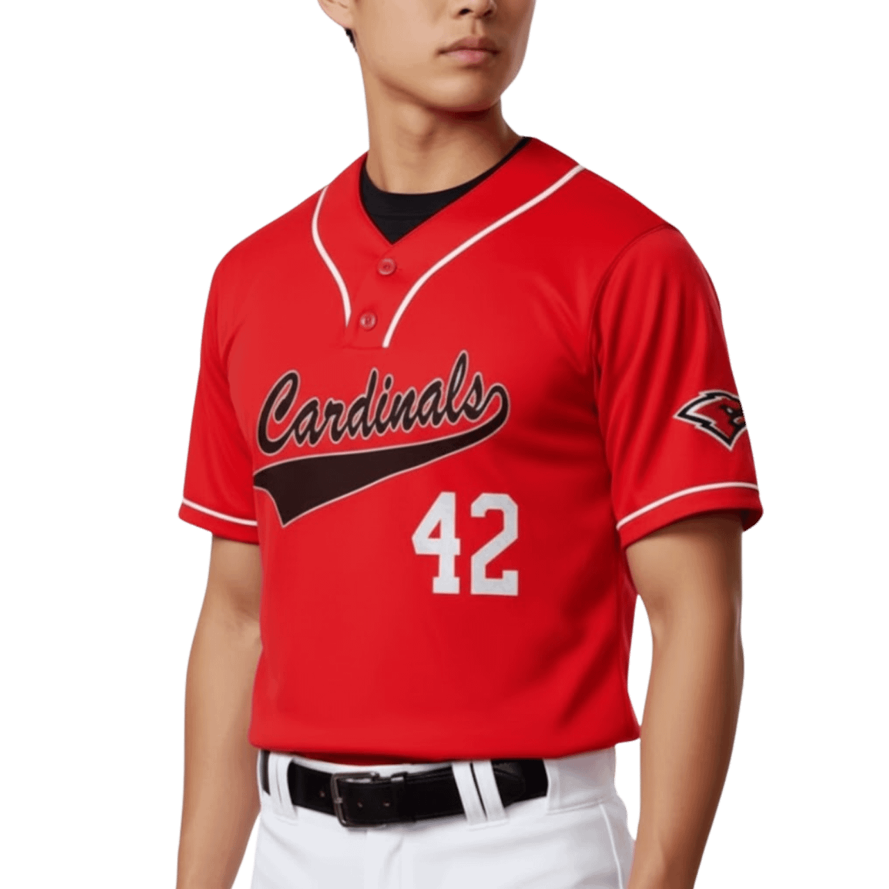 MOLDE CAMISA BASEBALL BEISBOL JERSEY 2 BOTONES CABALLERO CON INSTRUCCIONES