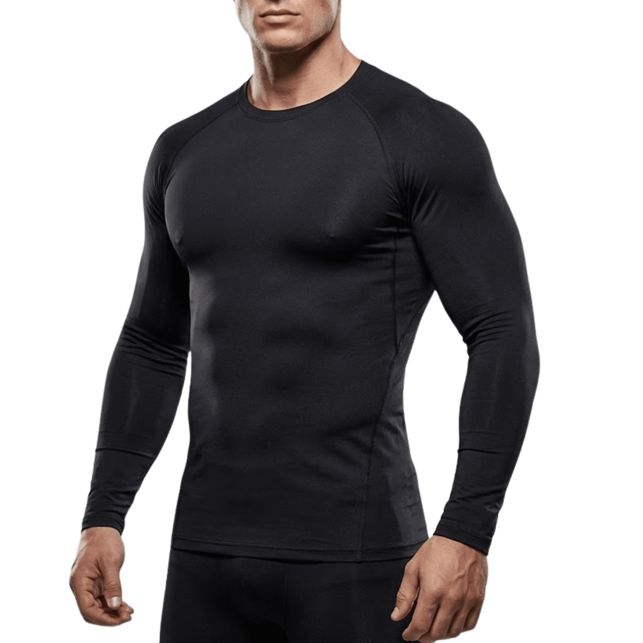 MOLDE DE COSTURA DIGITAL CAMISA RASHGUARD SUDADERA RAGLAN MANGA LARGA CABALLERO