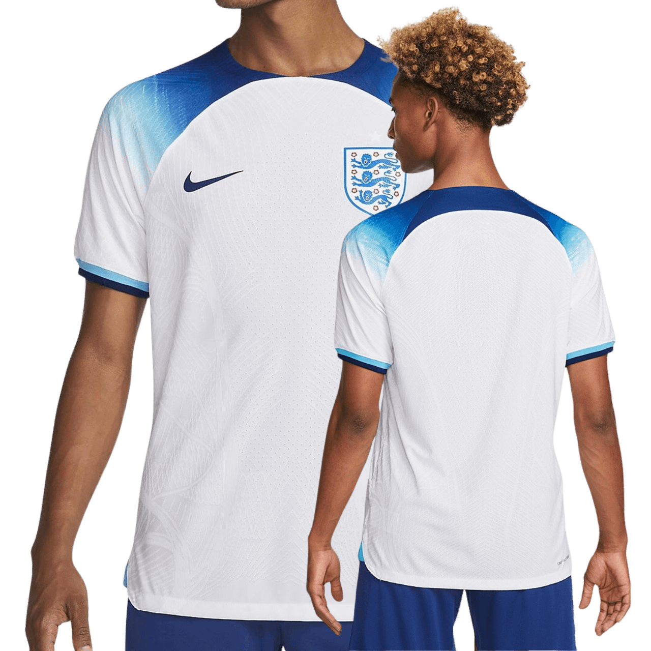 MOLDE DE COSTURA DIGITAL JERSEY FUTBOL MANGA CORTA NIKE INGLATERRA