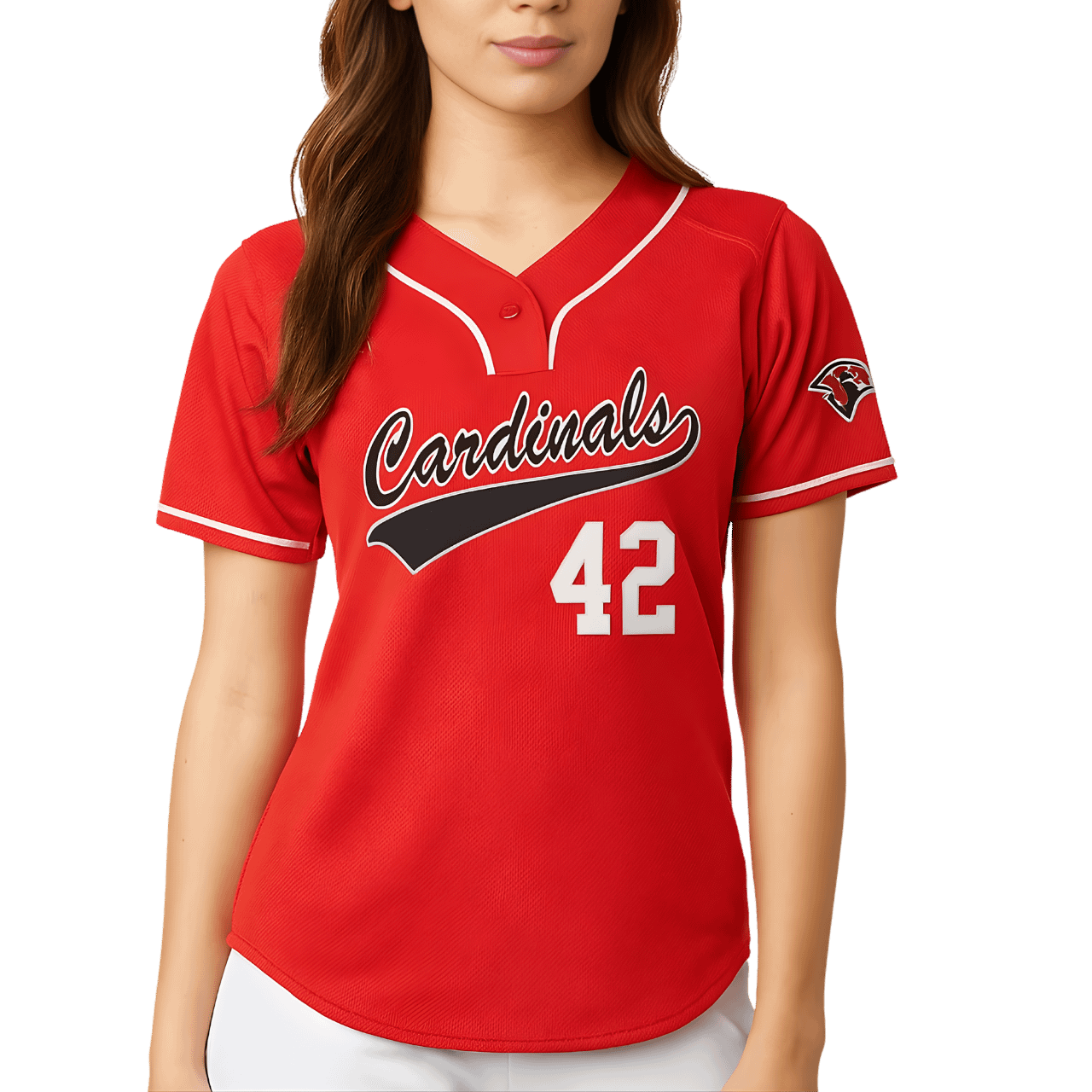 MOLDE CAMISA BASEBALL BEISBOL JERSEY 2 BOTONES DAMA CON INSTRUCCIONES
