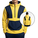 MOLDE DE COSTURA DIGITAL ROMPEVIENTOS CON CORTES  CABALLERO