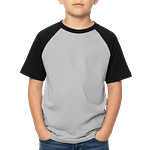 MOLDE DE COSTURA DIGITAL CAMISETA PUBLICITARIA RAGLAN MANGA CORTA NIÑO