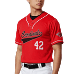 MOLDE DE COSTURA DIGITAL CAMISA BASEBALL BEISBOL JERSEY 2 BOTONES CABALLERO CON INSTRUCCIONES