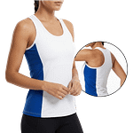 MOLDE DE COSTURA DIGITAL CAMISETA DAMA NADADOR CON RECORTE LATERAL