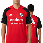 MOLDE DE COSTURA DIGITAL JERSEY ENTRENAMIENTO ADIDAS RIVER MANGA LARGA Y CORTA CABALLERO