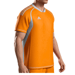 MOLDE DE COSTURA DIGITAL CAMISA ENTRENAMIENTO ADIDAS CUELLO EN V CABALLERO