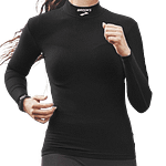 MOLDE DE COSTURA DIGITAL SUDADERA RUNNING MANGA LARGA CUELLO ALTO DAMA