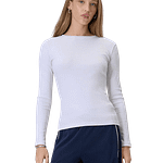 MOLDE CAMISETA PLAYERA ESTANDAR MANGA LARGA DAMA