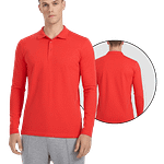 MOLDE POLO CHEMISSE ESTANDAR MANGA LARGA CABALLERO