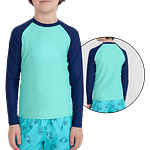 MOLDE CAMISETA PLAYERA MANGA LARGA RAGLAN ESTANDAR NIÑO