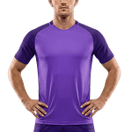 MOLDE CAMISETA FUTBOL BASICA MANGAS RAGLAN CABALLERO