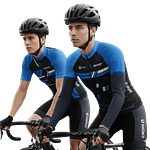 MOLDE DE COSTURA DIGITAL CAMISETA CICLISMO HOBRE RAGLAN MANGA LARGA Y CORTA