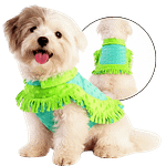 MOLDE DE COSTURA PONCHITO CON FLEQUILLOS