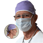 MOLDE DE COSTURA DIGITAL GORRO MEDICO UNISEX A0 A4