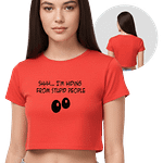 MOLDE DE COSTURA DIGITAL CROP TOP MANGA CORTA DAMA