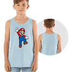 MOLDE DE COSTURA DIGITAL CAMISETA CASUAL SIN MANGAS NIÑO