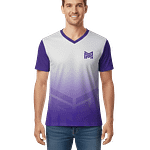 MOLDE CAMISETA PLAYERA MANGA CORTA CUELLO EN V PUBLICITARIA CABALLERO