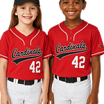 MOLDE DE COSTURA DIGITAL CAMISA BASEBALL BEISBOL JERSEY 2 BOTONES NIÑO CON INSTRUCCIONES