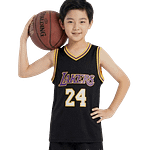 MOLDE DE COSTURA DIGITAL CAMISETA BASKETBALL JERSEY LAKERS NBA NIÑO