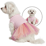 MOLDE DE COSTURA VESTIDO TUTU PARA PERROS