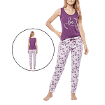 MOLDE DE COSTURA DIGITAL CONJUNTO PIJAMA MONO CON BLUSA DE TIRAS