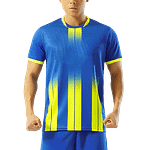 MOLDE DE COSTURA DIGITAL CAMISETA FUTBOL CON CUELLO 2 PIEZAS MANGA LARGA Y CORTA NIÑO