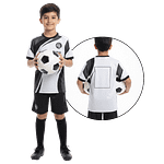 MOLDE CAMISETA FUTBOL MANGA CORTA NIÑO