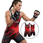 MOLDE DE COSTURA DIGITAL SINGLET MMA UFC BOXING KRAV MAGA, KICKBOXING DAMA