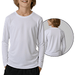 MOLDE CAMISETA PLAYERA MANGA LARGA ESTANDAR NIÑO