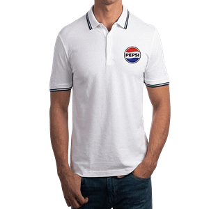 MOLDE DE COSTURA DIGITAL POLO CHEMISSE PUBLICITARIA CABALLERO