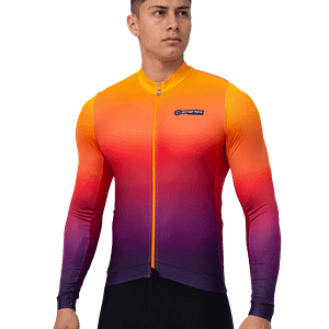 MOLDE DE COSTURA DIGITAL CAMISA CICLISMO BASICA MANGA LARGA CABALLERO