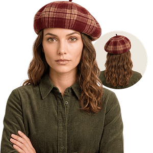 MOLDE BOINA BERET DAMA