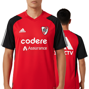 MOLDE DE COSTURA DIGITAL JERSEY ENTRENAMIENTO ADIDAS RIVER MANGA LARGA Y CORTA CABALLERO
